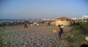 شاطئ المعمورة بالإسكندرية